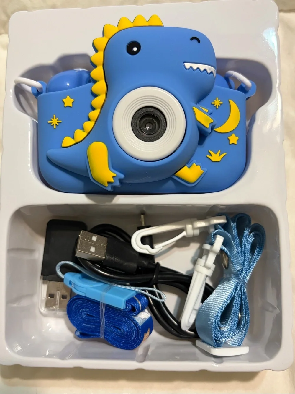 Kids' Fun Camera – Blue Dino Design